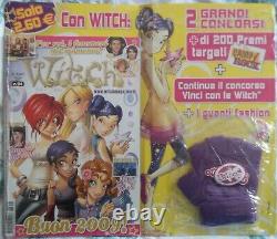 Sealed rare witch w. I. T. C. H. Comic 94 with rock gloves 1st edition italia