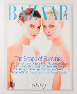 Shalom Harlow AMBER VALLETTA Alexander McQueen HARPERS June 1996 Peter Duchin US
