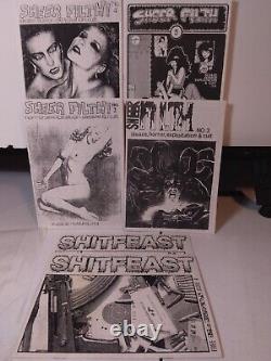 Sheer Filth Magazine Set#2-5 & St Feast ##4,5