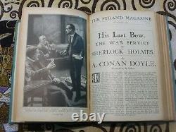 Sherlock Holmes 1st Edition His Last Bow 1917 Vol LIV Strand Magazine Very Rare