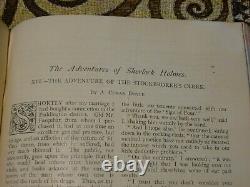 Sherlock Holmes 1st Edition In Strand Magazine Vol 5 V Printed In 1893 By Doyle