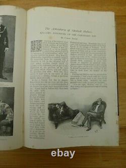Sherlock Holmes 1st Edition Of Adventure Stories The Strand Magazine V / 5