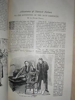 Sherlock Holmes 1st Edition single issue Jan 1892 NO COVERS The Blue Carbuncle
