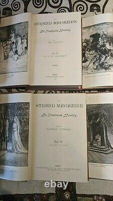 Sherlock Holmes 1st Editions Book Vols 1 To 6 Strand Magazine Set 2