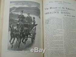 Sherlock Holmes 1st edition Strand Magazine Vol XXII Hound of the Baskervilles