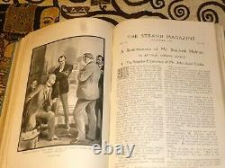 Sherlock Holmes 3 Adventure stories 1st Edition Strand Magazine 1908 Vol. XXXVI