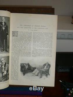 Sherlock Holmes Strand Magazine 1st Ed Jan June 1893 Vol 5 Superb Delux Ed