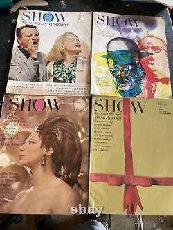 Show Magazine Lot Of 4 Meryl Streep On One Cover Magazine Of The Arts