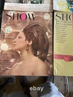 Show Magazine Lot Of 4 Meryl Streep On One Cover Magazine Of The Arts