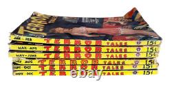 Shudder Pulps / Terror Tales Complete Run from 1938 Vol 8 No 4 Vol 10 No 1 6 1st