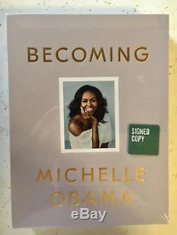 Signed MICHELLE OBAMA Becoming Deluxe GIFT BOX EDITION US Signed Copy NEW SEALED