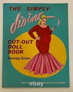 Simply Divine Cutout Doll Book Near Mint First Edition Rare