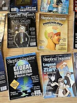 Skeptical Enquirer Lot Of 52 Volumes 2002 2022 Debunked Paranormal Magazine