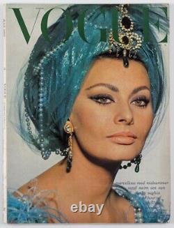 Sophia Loren EGYPT Helmut Newton WARHOL Norman Parkinson SHEIKS Vogue July 1967