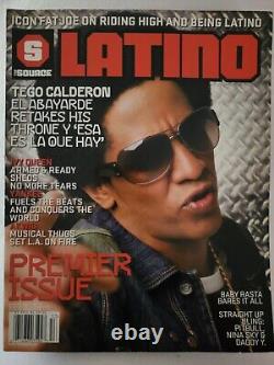 Source Latino Magazine 2005 Premier Edition Daddy Yankee Ivy Queen Nina Sky