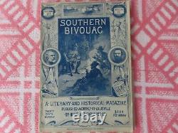 Southern Bivouac Monthly Literary & Historical Magazine 1887 vol 2 no. 9