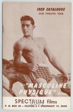 Spectrum Films 1959 Catalog Gay Masculine Physique Frank Maurno Ted Martin 23442
