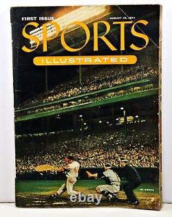 Sports Illustrated #1 First Issue August 16 1954 With All 27 Cards Uncut