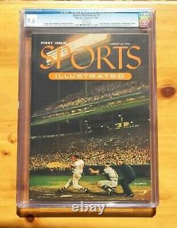 Sports Illustrated 1954 #1 First Newsstand CGC 9.6 Inaugural Edition Great Gift