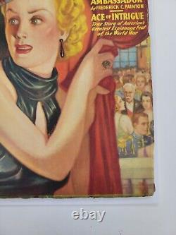 Spy Novels Pulp Magazine February 1935 Canadian Edition First Issue