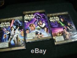 Star Wars LIMITED Theatrical Edition 2006- 6 DVD +BONUS MAGAZINE HANS SHOT FIRST