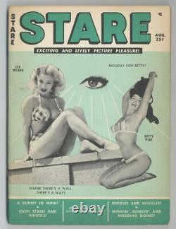 Stare 1955 Betty Page 10p, Lee Wilson 100pgs Humorama Bill Ward Magazine M35469