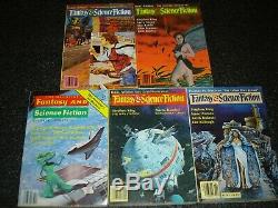 Stephen King Gunslinger in Magazine of F&SF 1st complete set fine condition