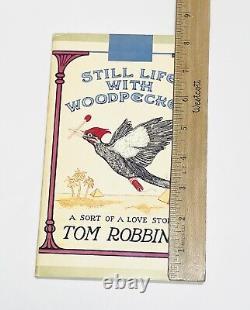 Still Life With Woodpecker by Tom Robbins 1980 1st Edition Softcover Bantam Book