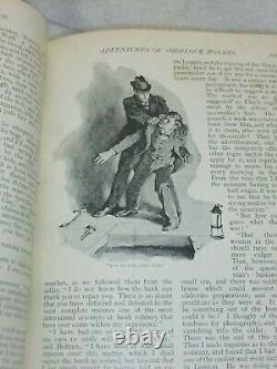 Strand Magazine 1891 Vol II/2 Six Adventure stories Sherlock Holmes 1st Edition
