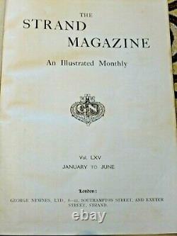 Strand Magazine 1923 Conan Doyle Sherlock Holmes 1st edition The Creeping Man