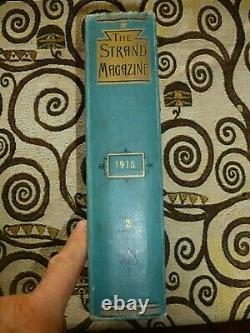 Strand Magazine Arthur Conan Doyle 1st Edition VOL L JULY-DEC 1915