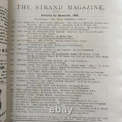 Strand Magazines December 1895 Arthur Conan Doyle, Sidney Paget Sherlock Holmes Strand Magazines December 1895 Arthur Conan Doyle, Sidney Paget Sherlock Holmes