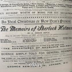 Strand Magazines December 1895 Arthur Conan Doyle, Sidney Paget Sherlock Holmes Strand Magazines December 1895 Arthur Conan Doyle, Sidney Paget Sherlock Holmes