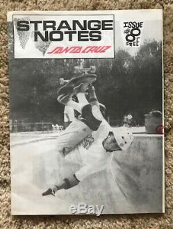 Strange Notes Zine Skateboard Artifacts Lot Variflex Pipeline Santa Cruz Rare