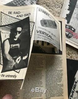 Strange Notes Zine Skateboard Artifacts Lot Variflex Pipeline Santa Cruz Rare