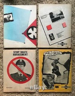 Strange Notes Zine Skateboard Artifacts Lot Variflex Pipeline Santa Cruz Rare