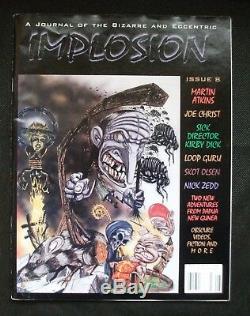 THE COLLABORATORS IMPLOSION 8 Joe Hill 1st ED 2nd Published work INCREDIBLY RARE