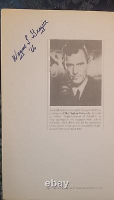 THE PLAYBOY PHILOSOPHY Parts I-IV (1962 SB) by Hugh Hefner VERY RARE