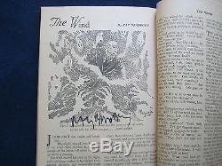 THE WIND SIGNED by RAY BRADBURY His First WEIRD TALES MAGAZINE Appearance 1943