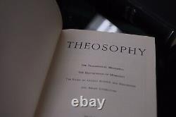 THEOSOPHY MAGAZINE Hardcover 8 Volume Set-1962-70 Occult, Blavatsky