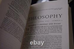 THEOSOPHY MAGAZINE Hardcover 8 Volume Set-1962-70 Occult, Blavatsky