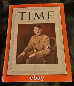 TIME MAGAZINE, April 14 1941 Hitler Spring Is Here World War See Pictures