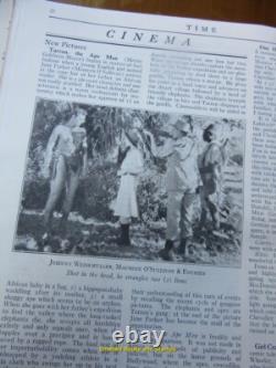 TIME Magazine Bound Volume April-June 1932 Rare Original