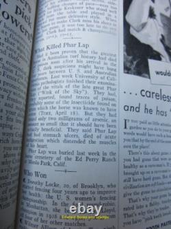 TIME Magazine Bound Volume April-June 1932 Rare Original