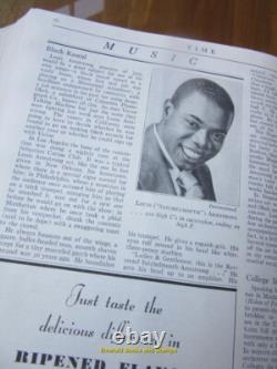 TIME Magazine Bound Volume April-June 1932 Rare Original