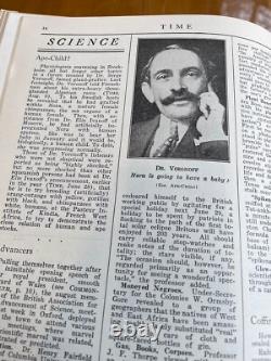 TIME Magazine Bound Volume July-December 1926 Rare Original