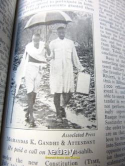 TIME Magazine Bound Volume July-September 1937 Rare Original