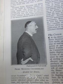 TIME Magazine Bound Volume Oct-December 1937 Rare Original