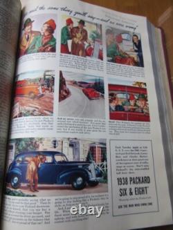 TIME Magazine Bound Volume Oct-December 1937 Rare Original