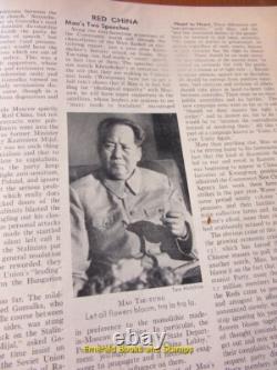 TIME Magazine Original Bound Volume April-June 1957 Rare time capsule